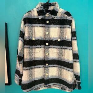 ALL SAINTS - Rayado - Flannel Jacket